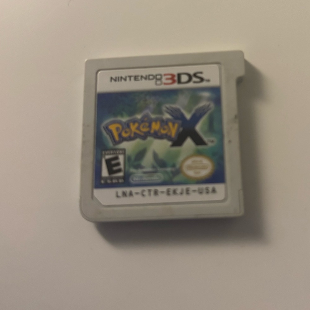 Pokémon X 3DS game